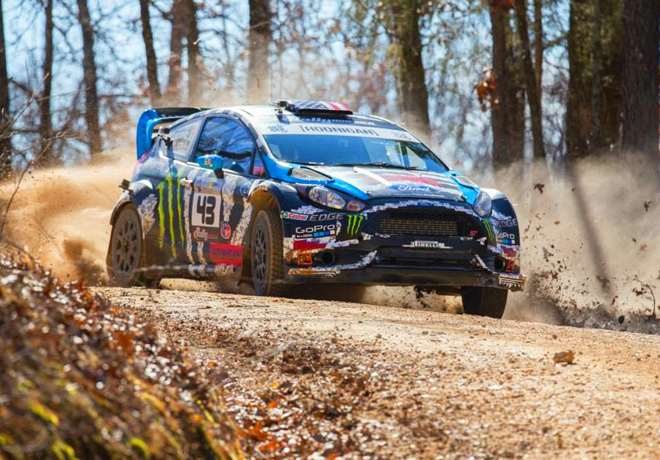 Ford - Ken Block - Ford Fiesta - 100 Acre Wood Rally 2014