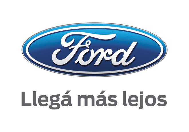 Logo Ford - Llega mas lejos
