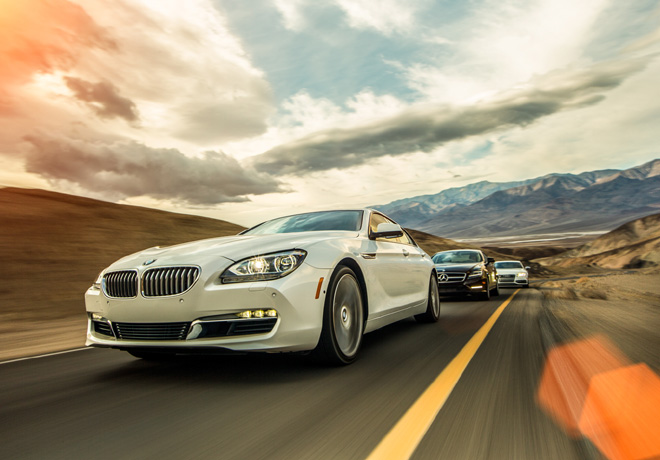 BMW 650i Gran Coupe - Mercedes-Benz CLS550 - Audi S7