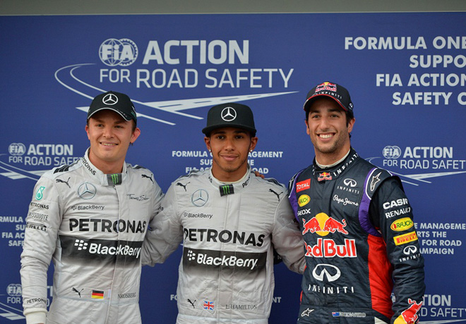 F1 - Australia 2014 - Clasificacion - Rosberg - Hamilton - Ricciardo