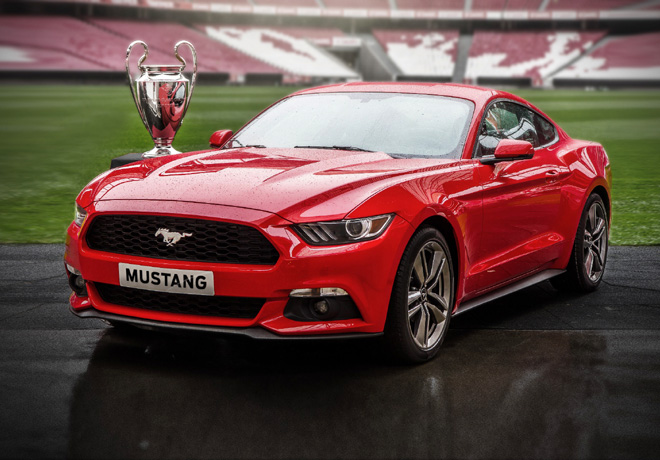 Ford Mustang estara presente en la final de la UEFA Champions League