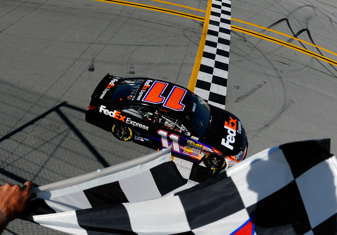 NASCAR - Talladega - Denny Hamlin - Toyota Camry