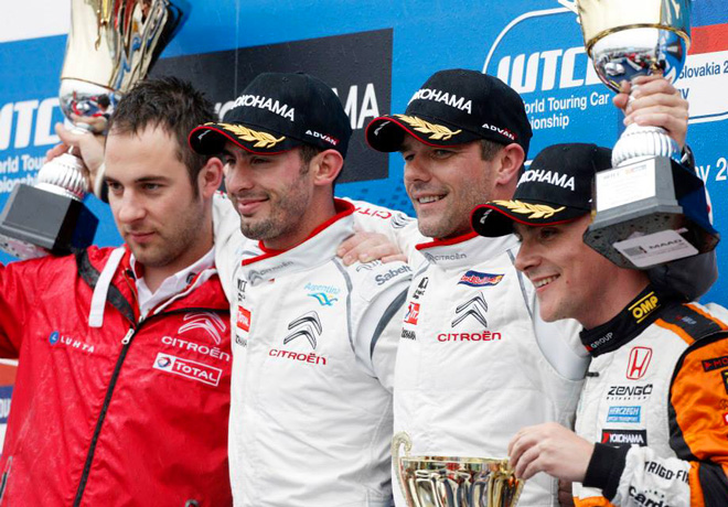 WTCC - Slovakia - El Podio de la Carrera 1