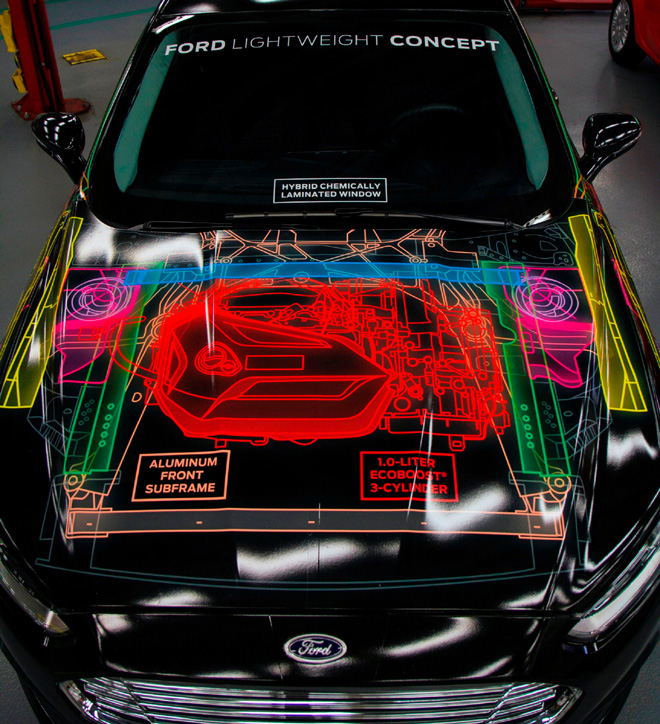 Ford investiga reducir el peso de sus vehiculos con materiales sustentables 2