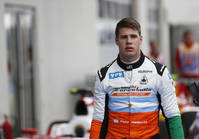GP2 - Austria 2014 - Carrera 1 - Facu Regalia - Hilmer Motorsport