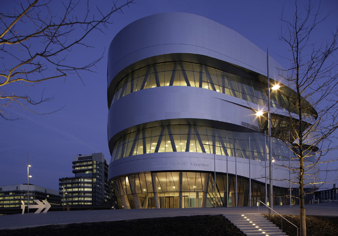 Museo Mercedes-Benz en Stuttgart