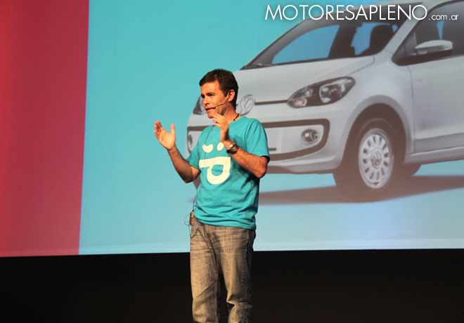 Martín Sorrondegui, Gerente de Marketing de VW Argentina: “El up! será un hito más en la historia de Volkswagen en Argentina”.