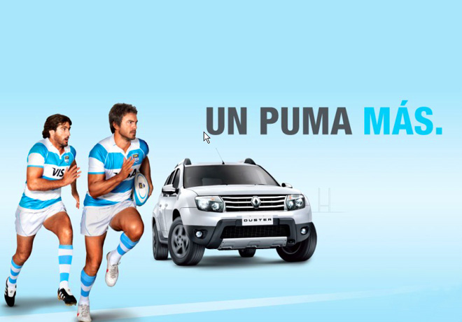 Renault es Sponsor Oficial de Los Pumas por tercer año consecutivo