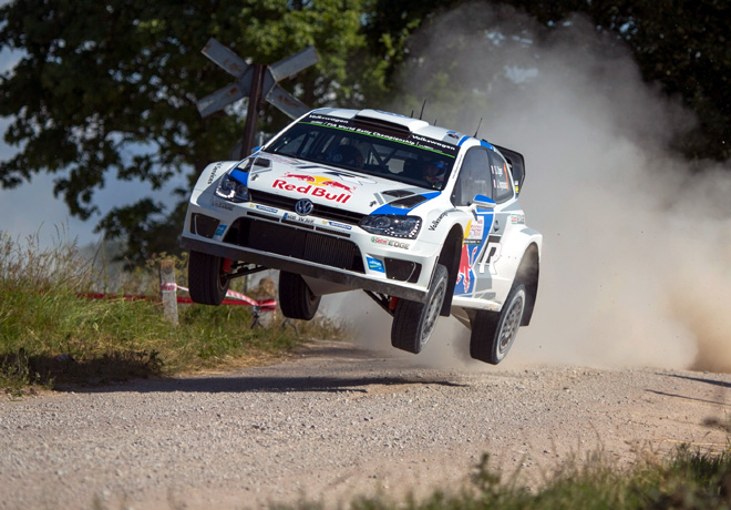 WRC - Polonia 2014 - Dia 2 - Sebastien Ogier - VW Polo R