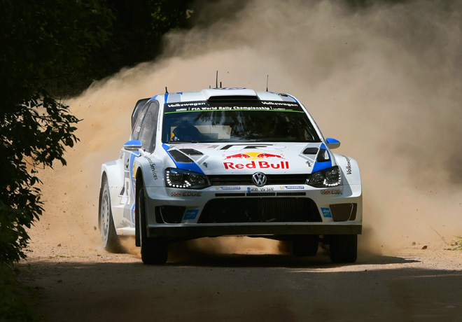 WRC - Polonia 2014 - Dia 3 - Sebastien Ogier - VW Polo R