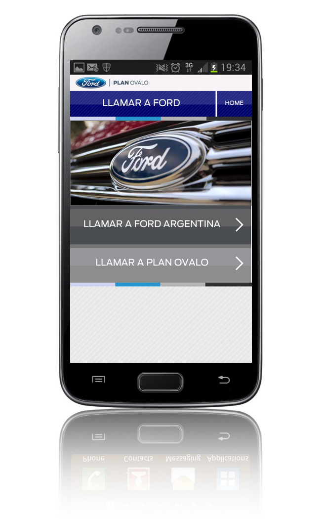 Ford - nueva aplicacion para clientes del Plan Ovalo