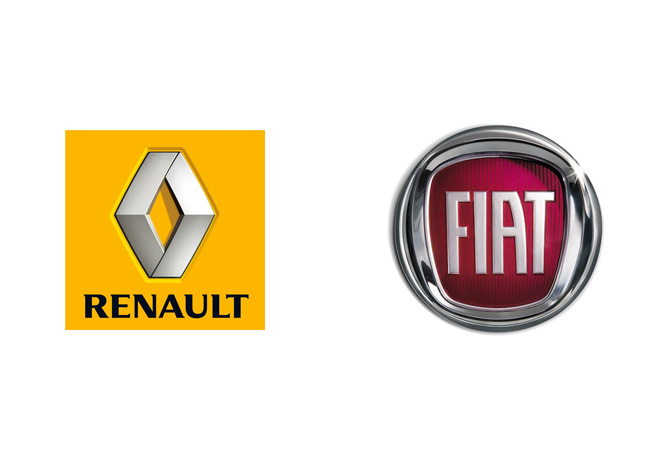 Logo Renault Fiat