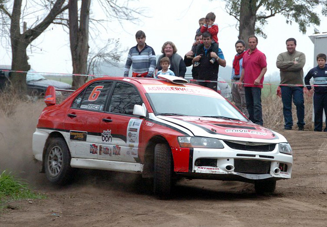 Rally Federal - Guatimozin 2014 - Etapa 1 - Federico Devoto - Mitsubishi Lancer EVO
