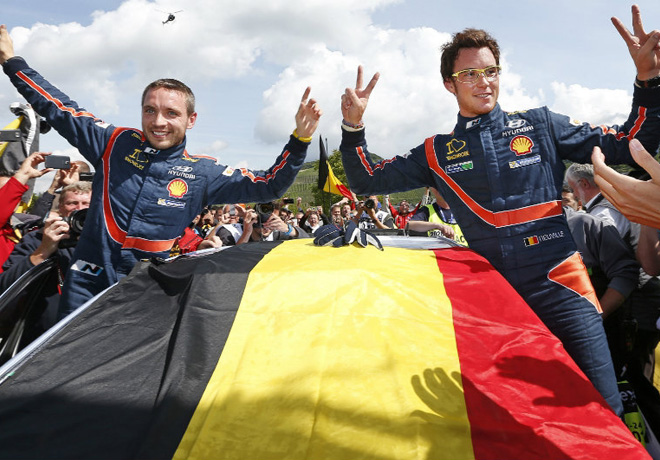 WRC - Alemania 2014 - FInal - Thierry Neuville - Hyundai i20