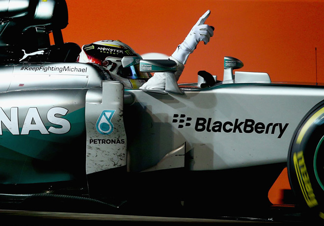 F1 - Singapur 2014 - Carrera - Lewis Hamilton - Mercedes GP 2