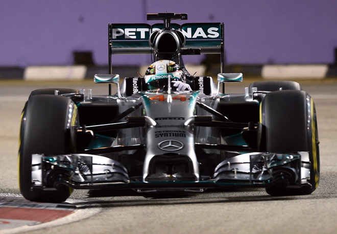 F1 - Singapur 2014 - Clasificacion - Lewis Hamilton - Mercedes GP