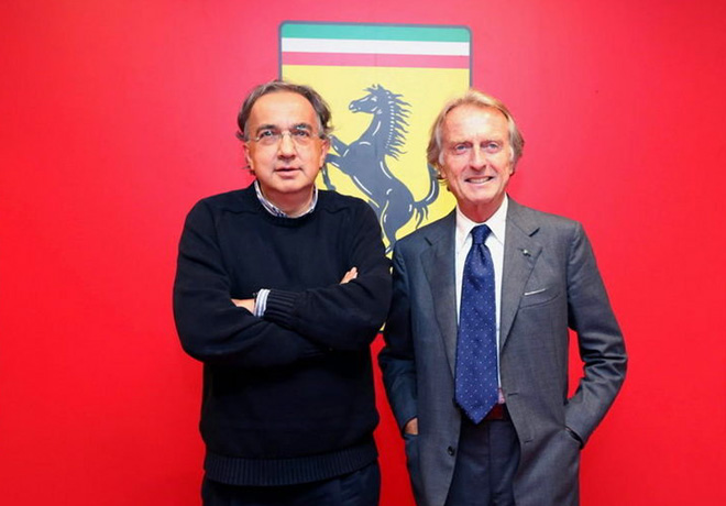 Luca di Montezemolo deja Ferrari y Sergio Marchionne -CEO de Fiat- es el nuevo Presidente