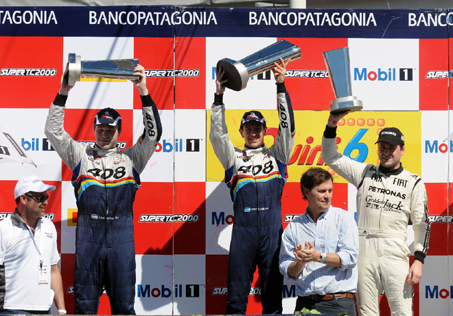 STC2000 - Callejero de Santa Fe - Carrera diurna - Canapino - Girolami - Ledesma en el podio