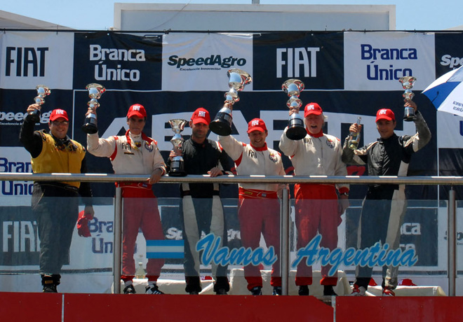 Abarth Punto Competizione - Termas de Rio Hondo - El Podio