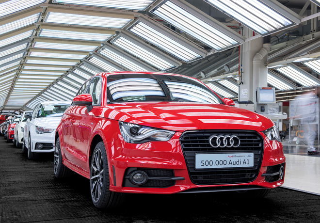 Audi celebra en Bruselas los 500.000 A1 producidos 1