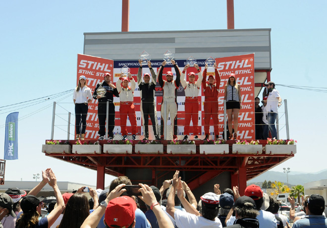 Abarth Punto Competizione - Codegua - Chile - El Podio