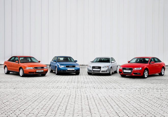 Audi - Veinte años del exitoso A4 2