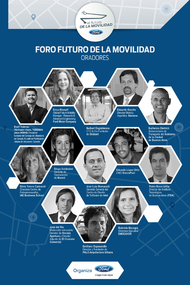 Ford - El Futuro de la Movilidad - Oradores