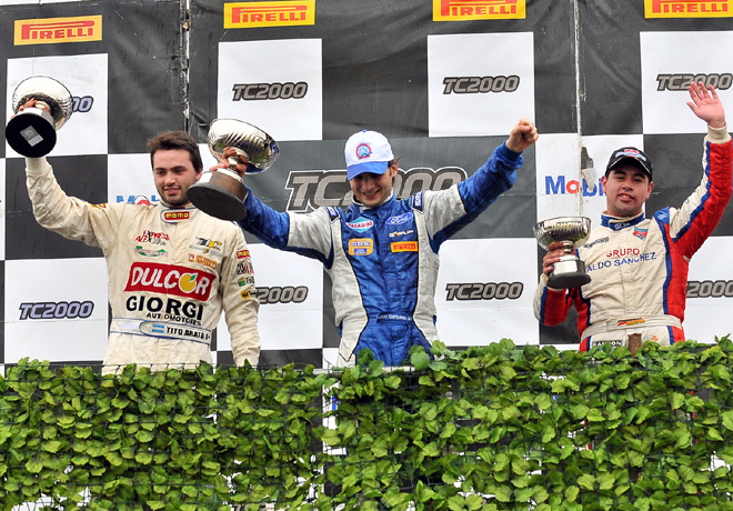 TC2000 - Cordoba II 2014 - Arato - Gerbaldo - Caceres en el Podio