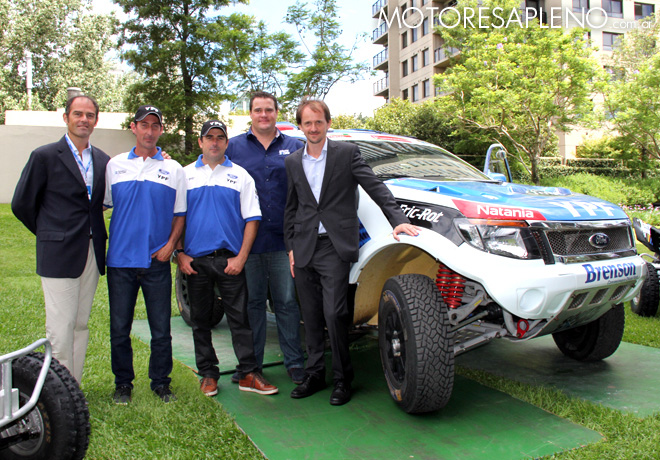 Ford - Dakar 2015 - Mariano Menendez - Villagra - Memi - Scott Abraham - Alejandro Baron