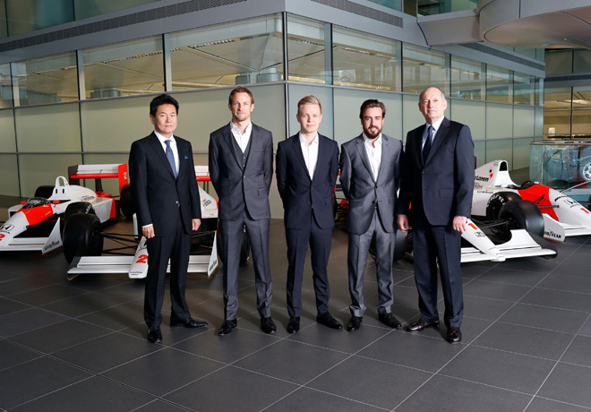 McLaren-Honda se prepara para 2015