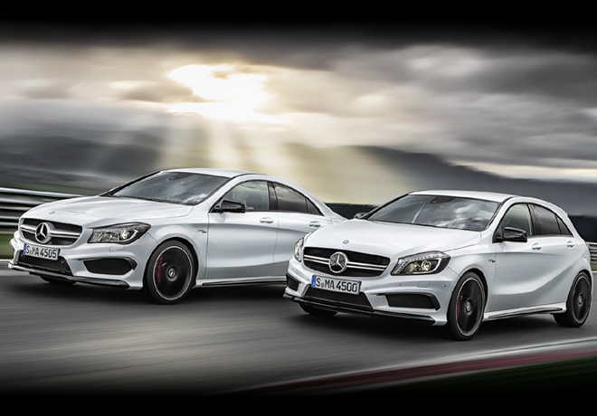 Mercedes-Benz A 45 AMG y CLA 45 AMG