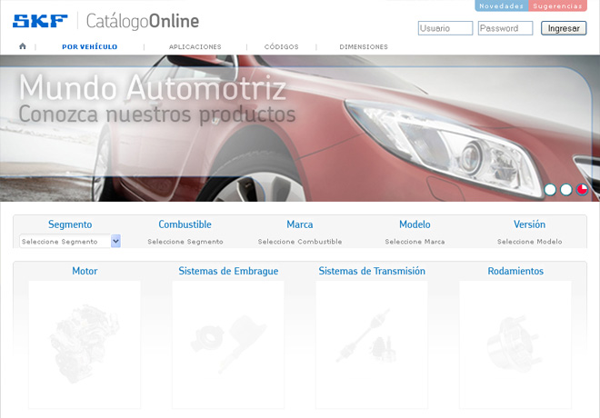 SKF - Catalogo Online