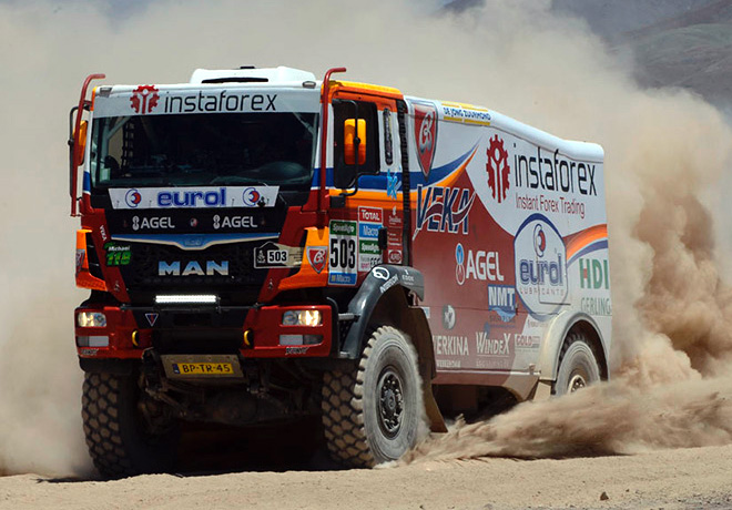Dakar 2015 - Etapa 7 - Ales Loprais - MAN