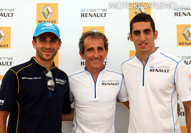 Formula E - Se presento el equipo eDams-Renault 4