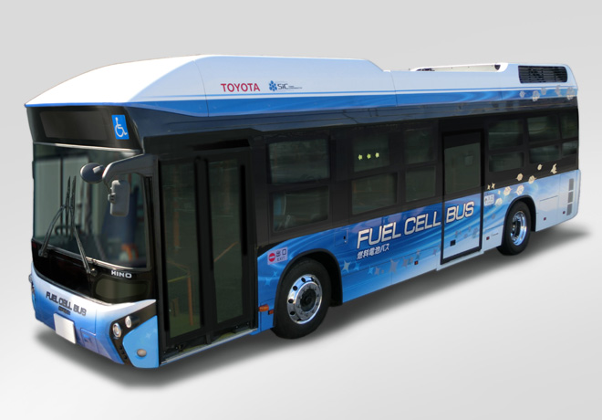 Toyota-Hino Fuel Cell Bus