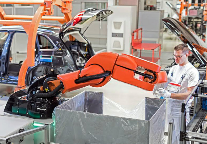 Audi incorpora Robots que cooperan con sus recursos humanos
