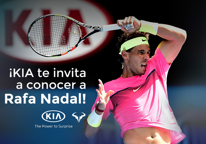 Kia te invita a conocer a Rafael Nadal 1