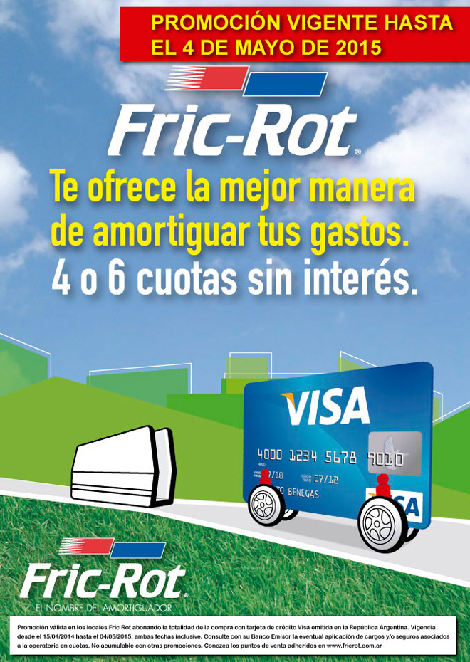 Fric-Rot extiende la promoción con Visa hasta mayo