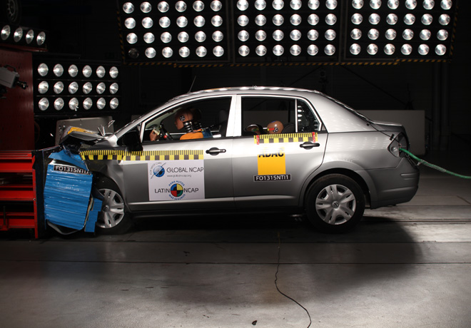 Latin NCAP - Nissan Tiida