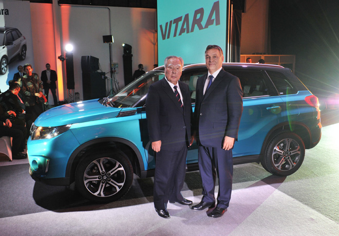Suzuki New Vitara - Osamu Suzuki - Viktor Orbán