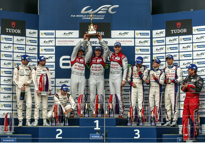WEC - Silverstone 2015 - El Podio