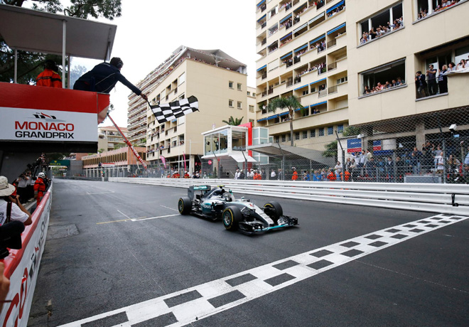 F1 - Monaco 2015 - Carrera - Nico Rosberg - Mercedes GP
