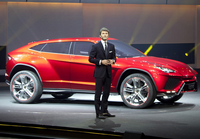 Lamborghini - Stephan Winkelmann y el Urus SUV Concept de 2012