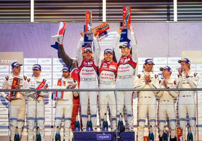 WEC - Spa-Francorchams 2015 - El Podio