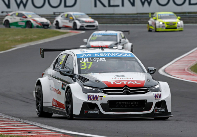 WTCC - Hungria 2015 - Carrera 1 - Jose Maria Lopez - Citroen C-Elysee