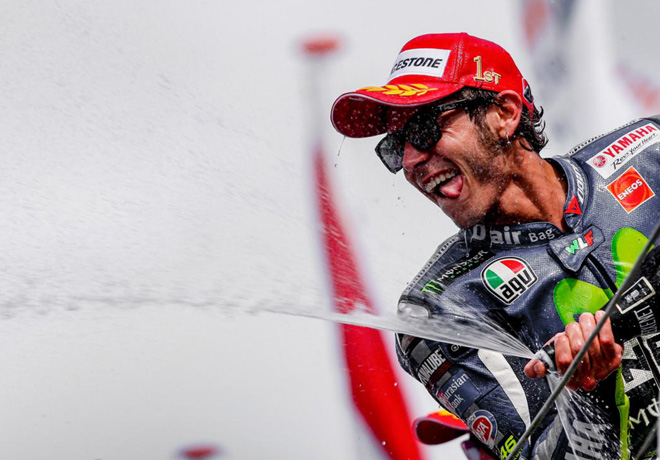 MotoGP - Assen 2015 - Valentino Rossi en el Podio
