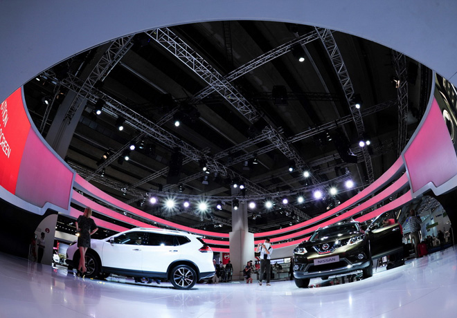 Nissan - Stand Motor Show Frankfurt 2014