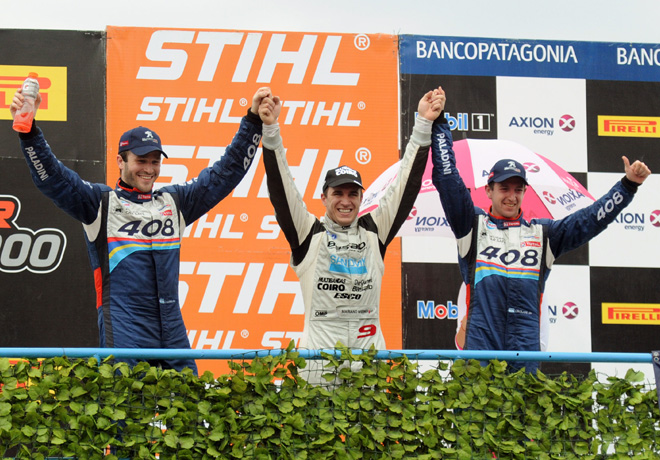 STC2000 - Rafaela 2015 - Agustin Canapino - Mariano Werner - Nestor Girolami en el Podio