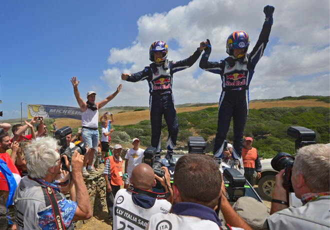 WRC - Italia 2015 - Final - Sebastien Ogier - VW Polo R