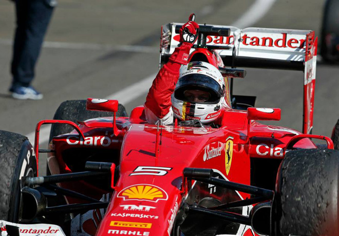 F1 - Hungria 2015 - Carrera - Sebastian Vettel - Ferrari